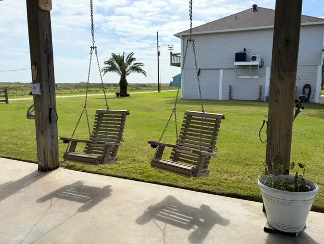 Crystal Beach house exterior view