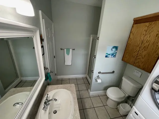 Crystal Beach rental dining area